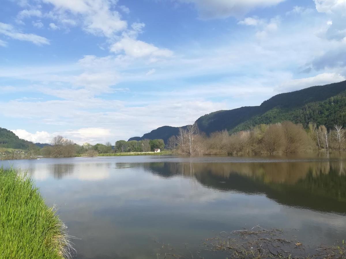 Ferienwohnung Resi Mit Traumhaftem Seepanorama Steindorf am Ossiacher See Exteriör bild